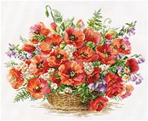 Корзина маков