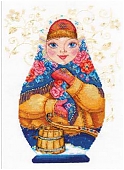 Матрешки. Зимняя краса