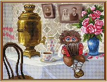 Домовой с гармошкой