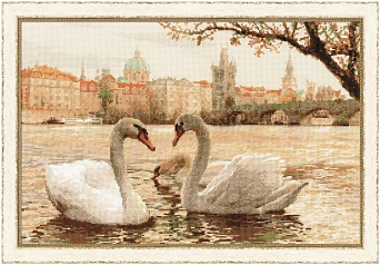 Лебеди. Прага