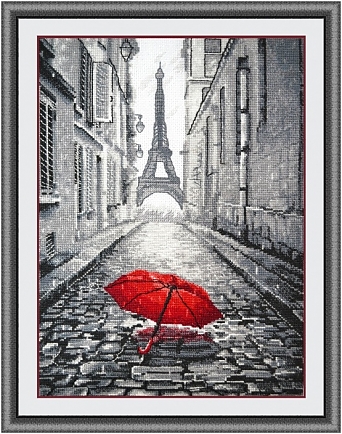В Париже дождь