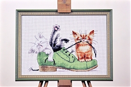 Котята в ботинке