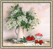 Белая сирень