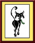 Кот с галстуком