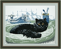 Черный кот