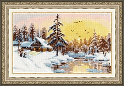 Снежный рассвет